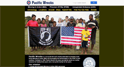 Desktop Screenshot of pacificwrecks.com